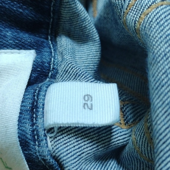 Frame Denim Blue Flare Wide Leg Jeans - Picture 4 of 6